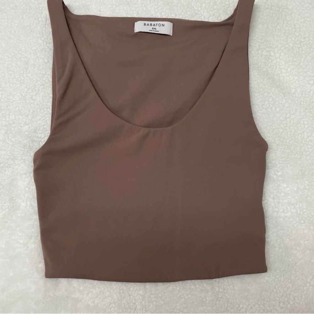 Aritzia contour cropped tank